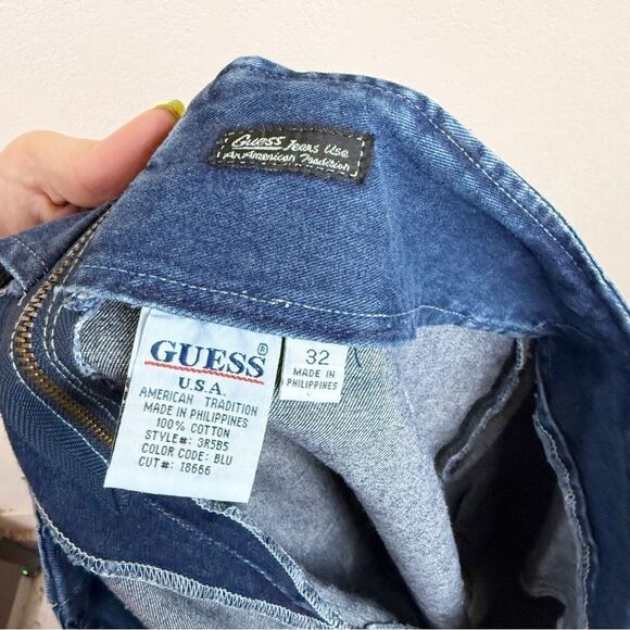 Vintage Guess Denim Jean Mini Skirt Size 32 - Picture 5 of 5